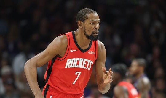 杜兰特24+4布克31+8 火箭逆转太阳斩获七连胜